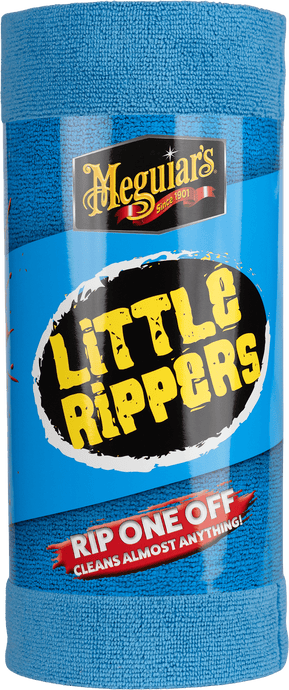 MEGUIARS Tools & Accessories Little Rippers Microfibre Cloth Pack - Blue
