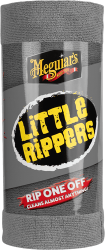 MEGUIARS Tools & Accessories Little Rippers Microfibre Cloth Pack - Grey