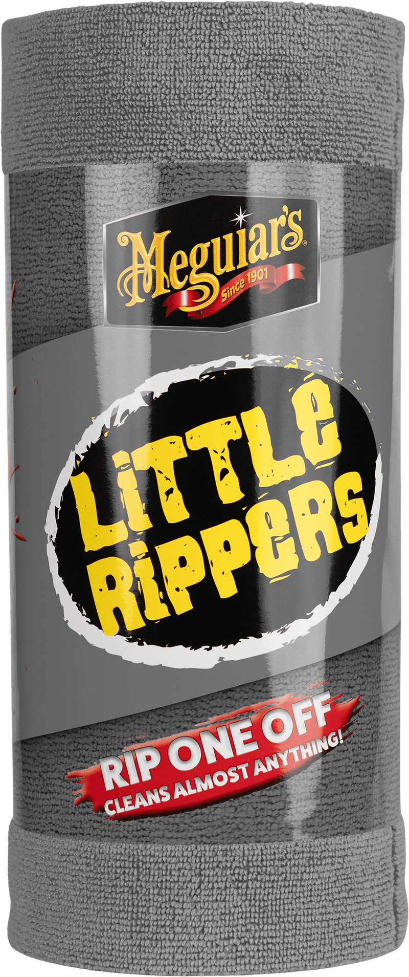 Load image into Gallery viewer, MEGUIARS Tools &amp; Accessories Little Rippers Microfibre Cloth Pack - Grey
