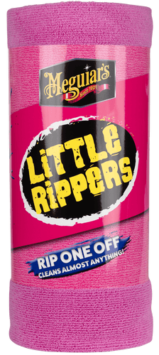 MEGUIARS Tools & Accessories Little Rippers Microfibre Cloth Pack - Magenta
