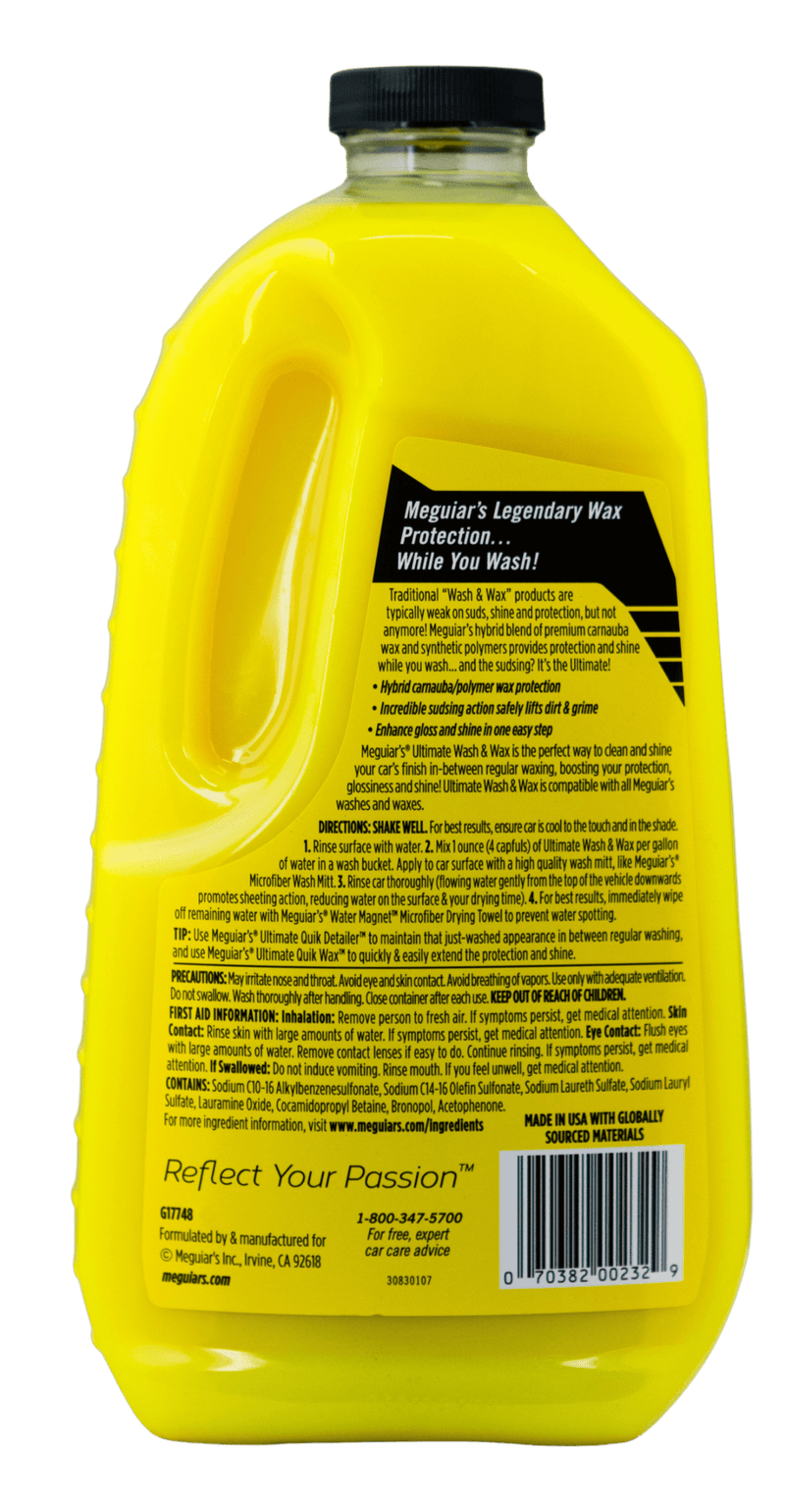 Load image into Gallery viewer, MEGUIARS Wax, Seal &amp; Protect Ultimate Wash and Wax - 1.42L
