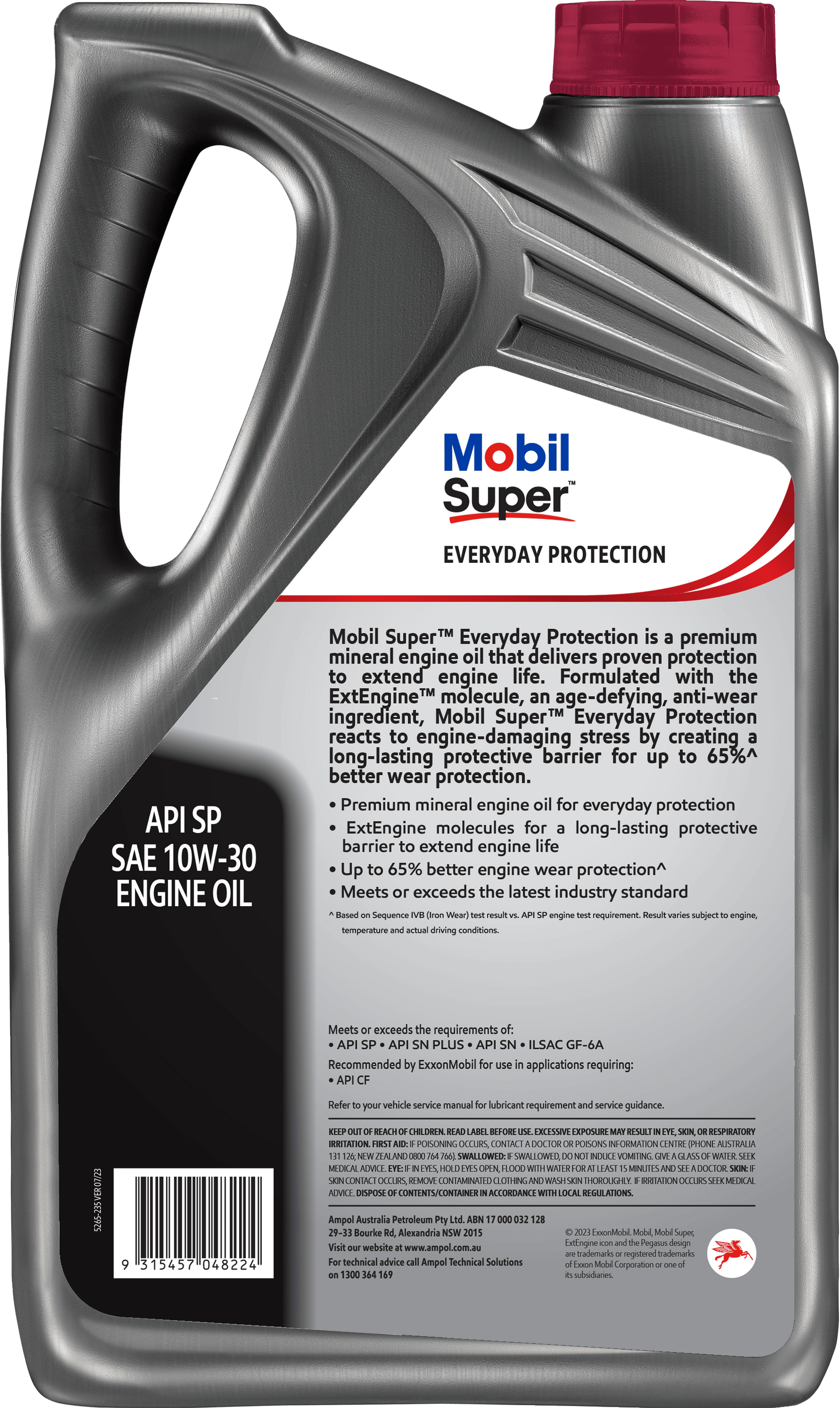 Motoractive Logo Mobil Super Everyday Protection 10W-30 - 5L – MotorActive