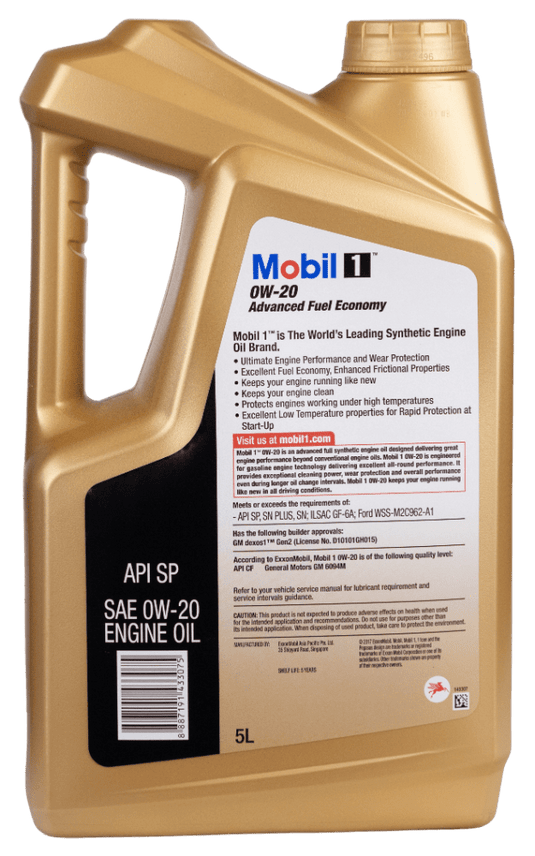 MOBIL Mobil 1 0W-20 - 5L