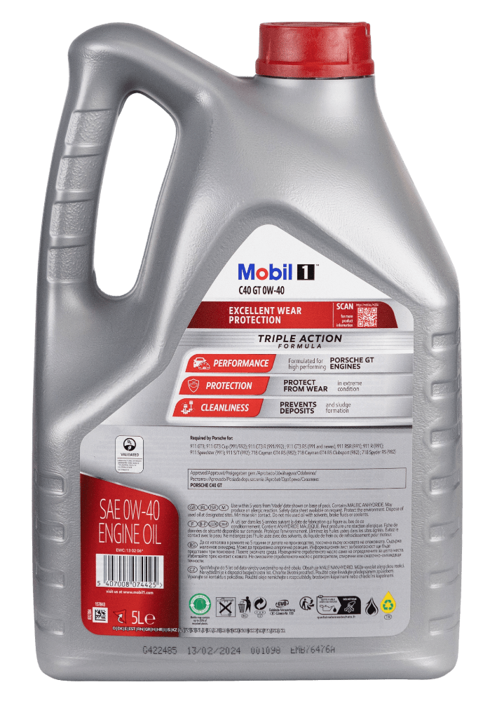 Load image into Gallery viewer, MOBIL Mobil 1 C40 GT 0W-40 - 5L
