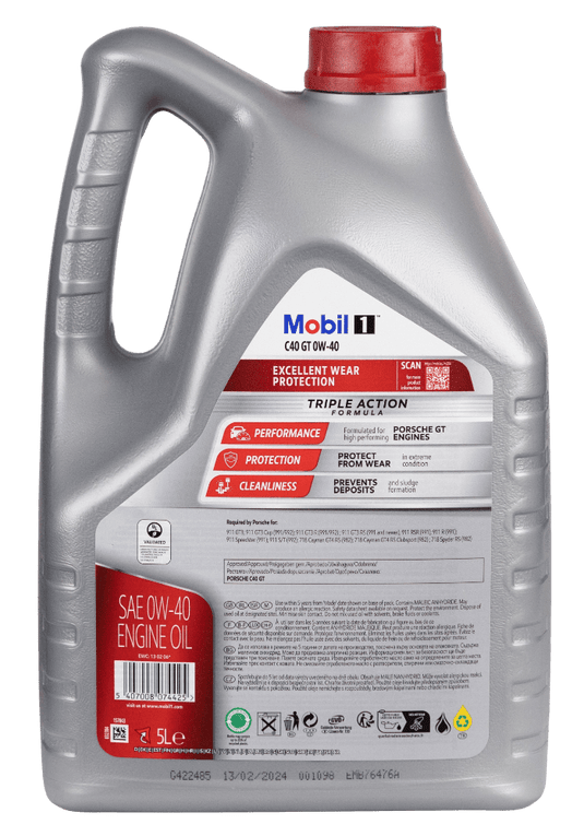 MOBIL Mobil 1 C40 GT 0W-40 - 5L