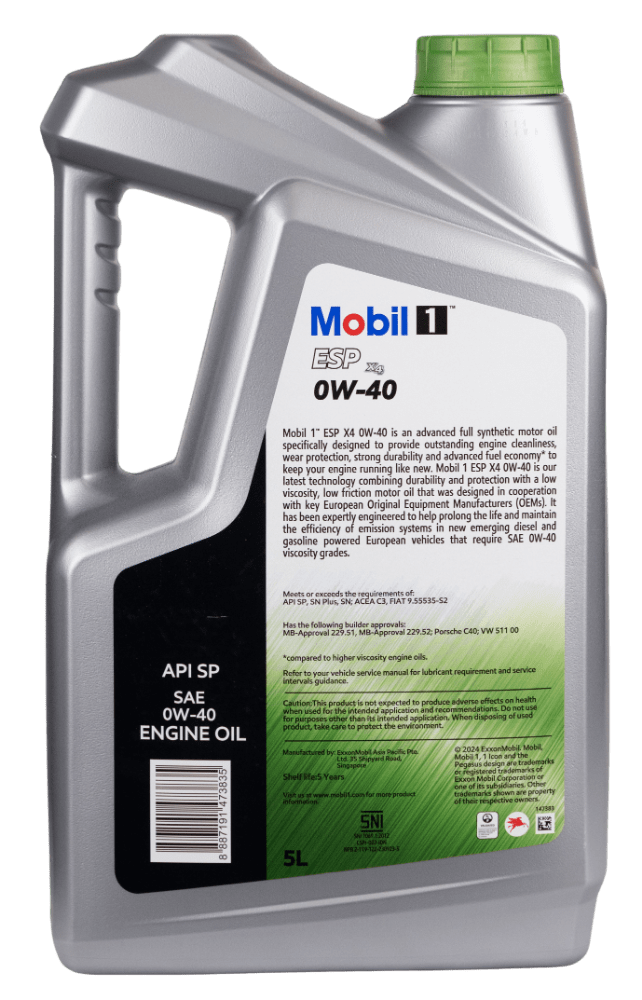 Load image into Gallery viewer, MOBIL Mobil 1 ESP X4 0W-40 - 5L
