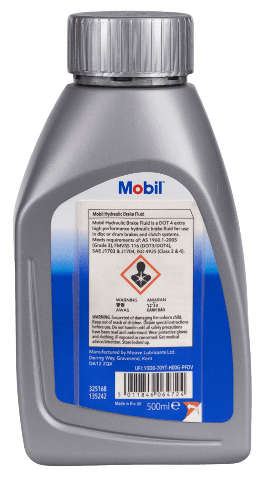 MOBIL Mobil Hydraulic Brake Fluid DOT 4 - 500ml