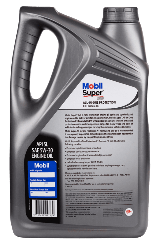 MOBIL Mobil Super 3000 X1 Form FE 5W-30 - 5L