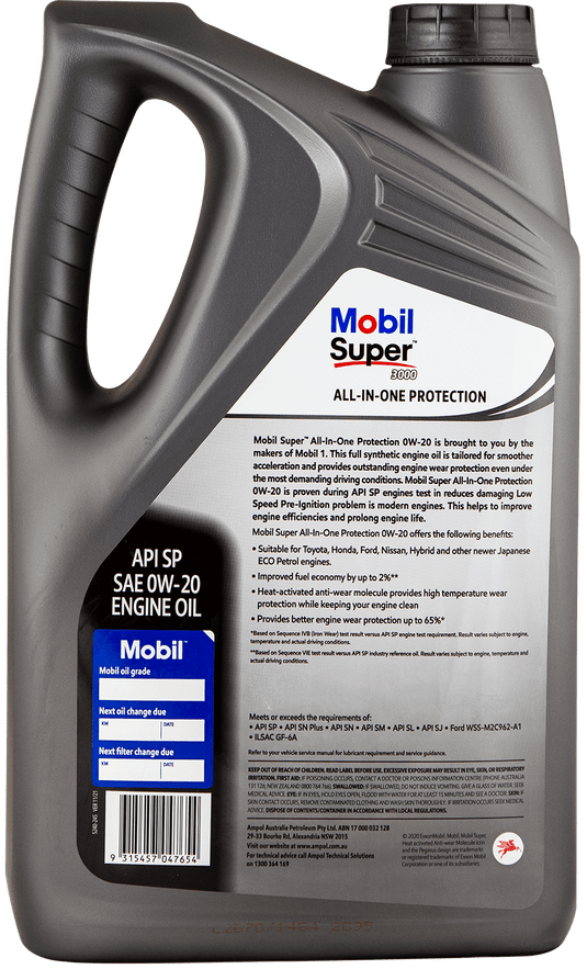 MOBIL Mobil Super AIOP 0W-20 - 5L