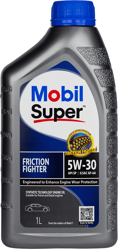 Motoractive Logo Mobil Super Friction Fighter 5W-30 - 1L – MotorActive