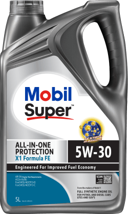 MOBIL Semi Synthetic Engine Oil Mobil Super AIOP X1 Form-FE 5W-30 - 5L